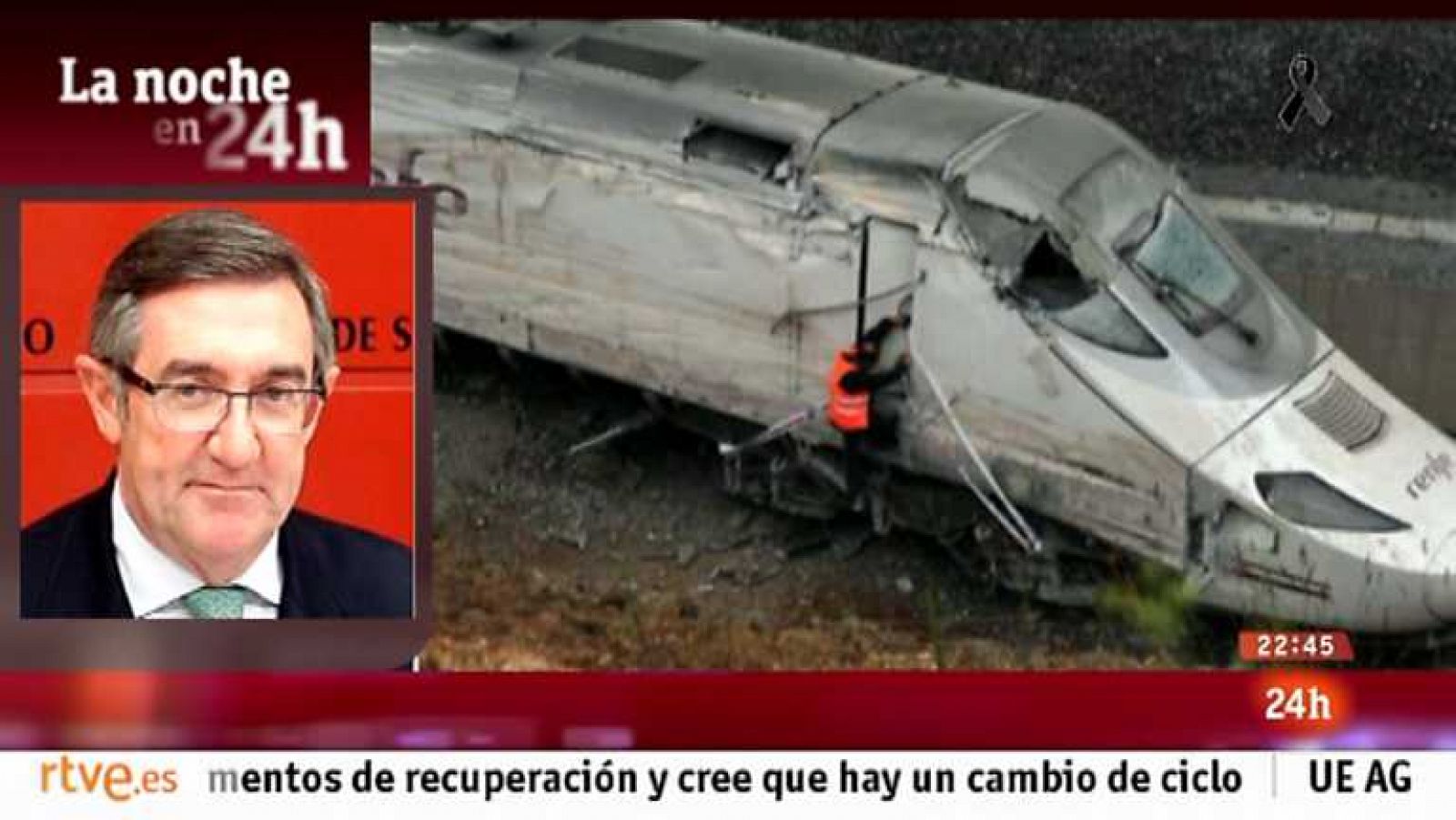 La noche en 24h: La noche en 24 horas - Especial accidente ferroviario en Santiago de Compostela - 25/07/13 | RTVE Play