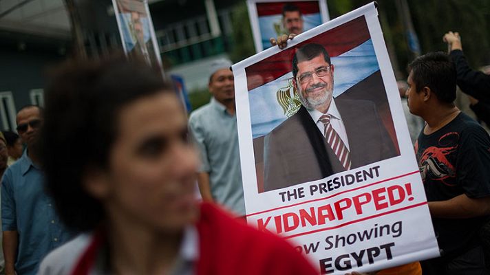Ordenan prisión preventiva para Morsi por colaborar con Hamás y atacar cárcel