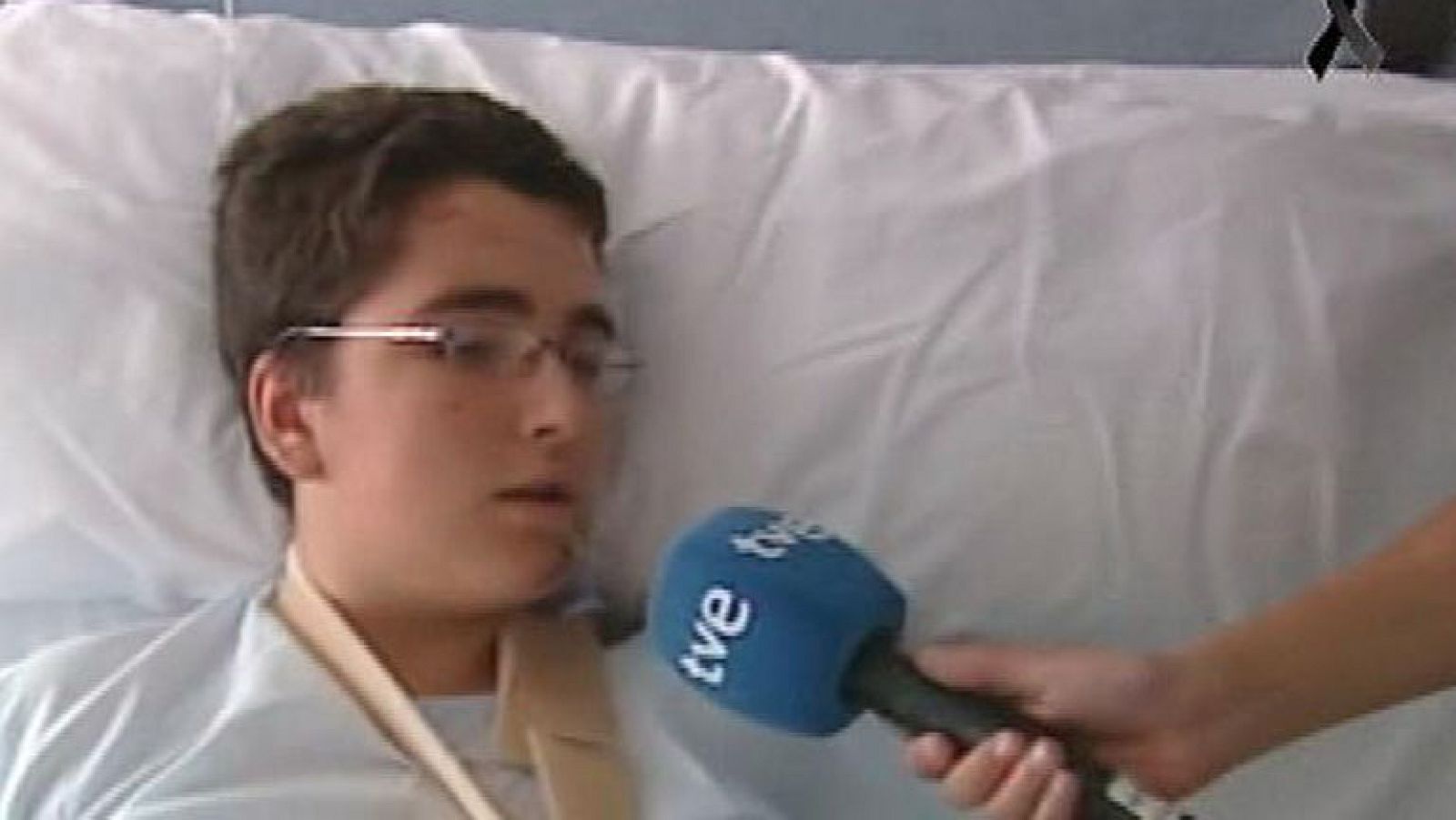 Superviviente del accidente: "Tengo rota toda la parte izquierda del cuerpo"