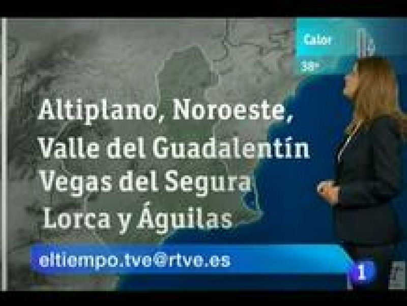  El tiempo en la Comunidad de Murcia.(26/07/2013).