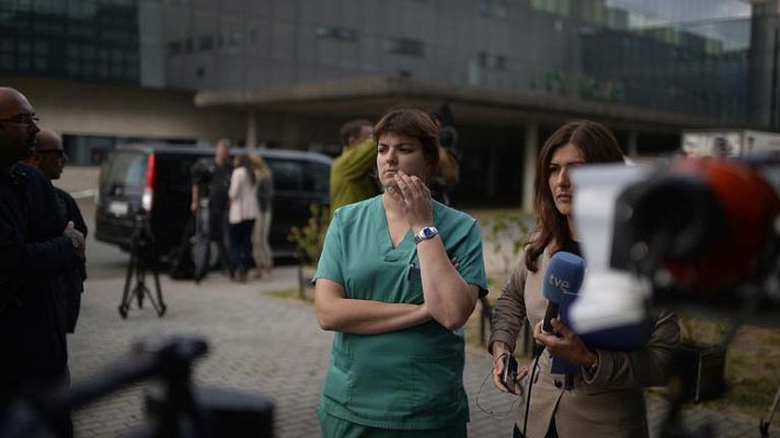 Telediario 1 - Evolución heridos accidente tren