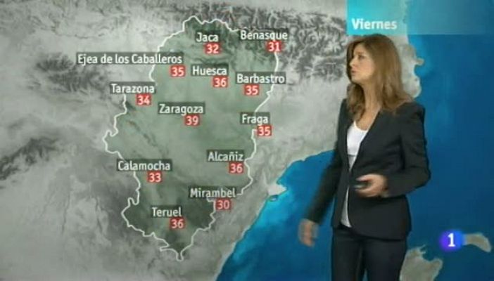 El tiempo en Aragón - 26/07/13