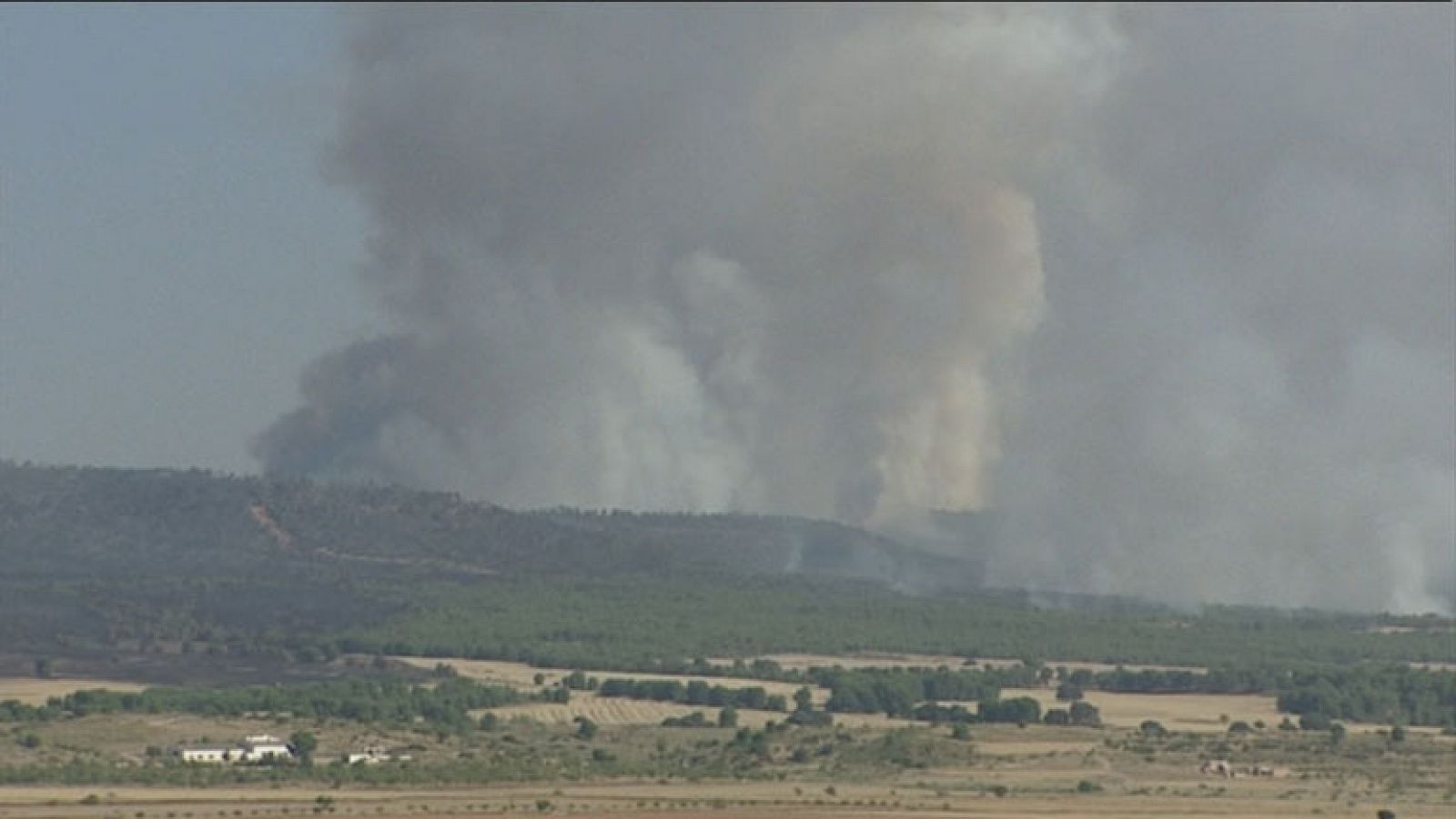 Telediario 1: Incendio de Ayora, Valencia | RTVE Play