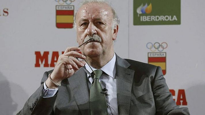 Telediario 1 - Del Bosque: "La lista del día 9 será controvertida"