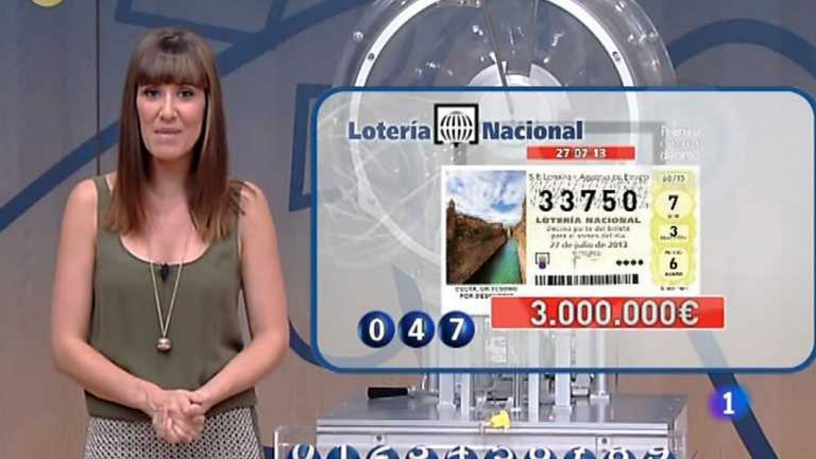 Loterías: Lotería Nacional - 27/07/13 | RTVE Play