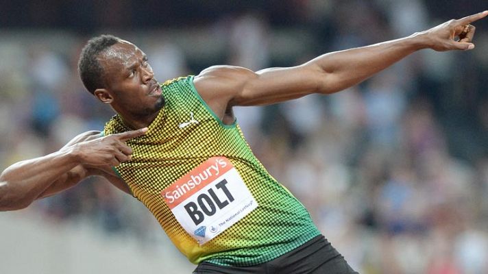 Regreso triunfal de Usain Bolt a Londres