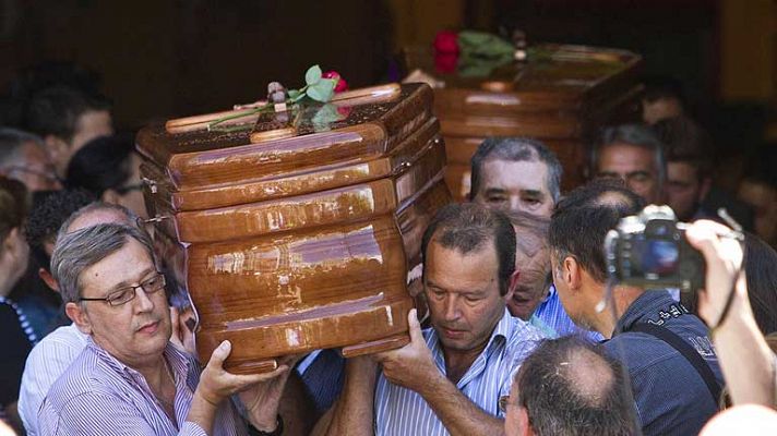 Funerales por las víctimas