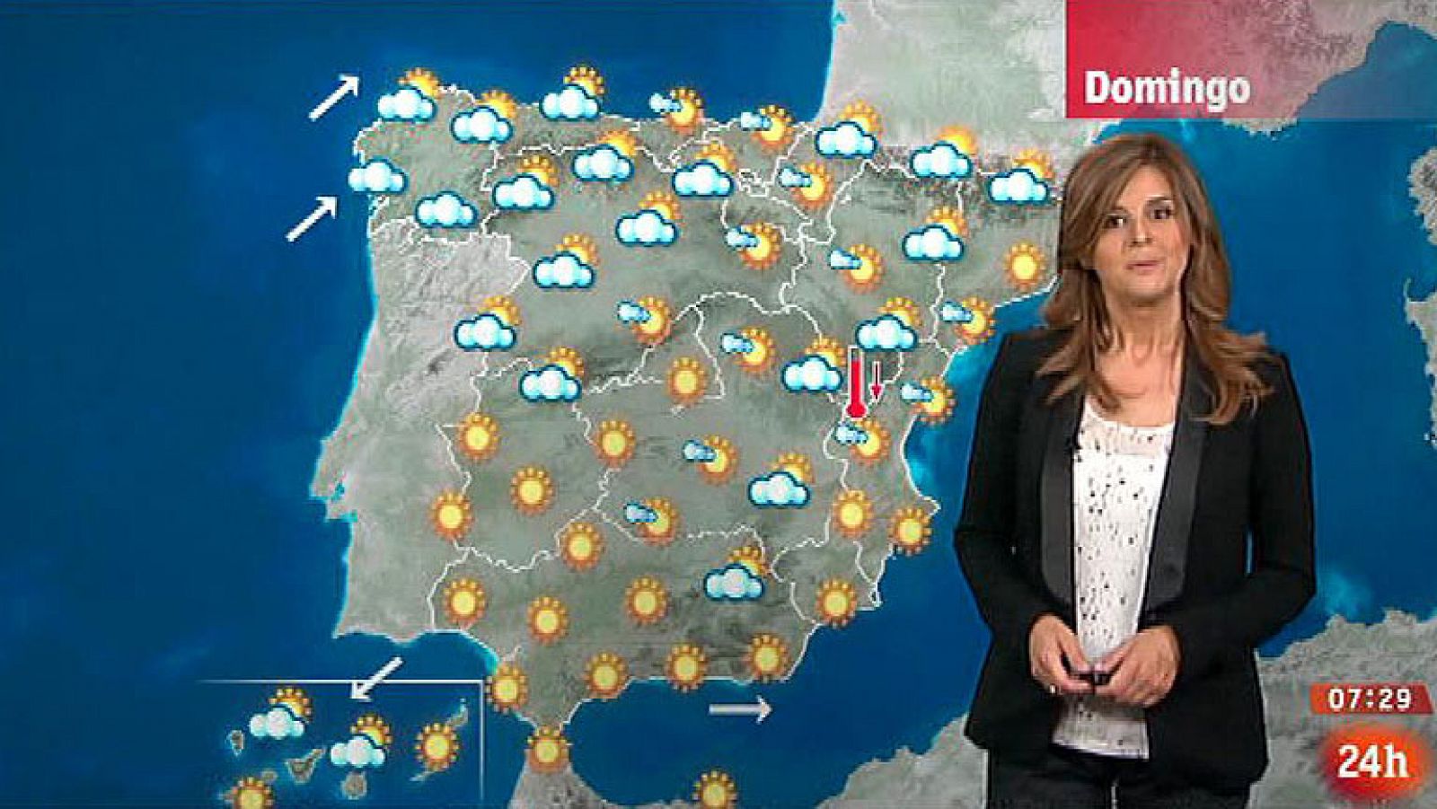El tiempo: Lluvias persistentes en el litoral atlántico gallego | RTVE Play