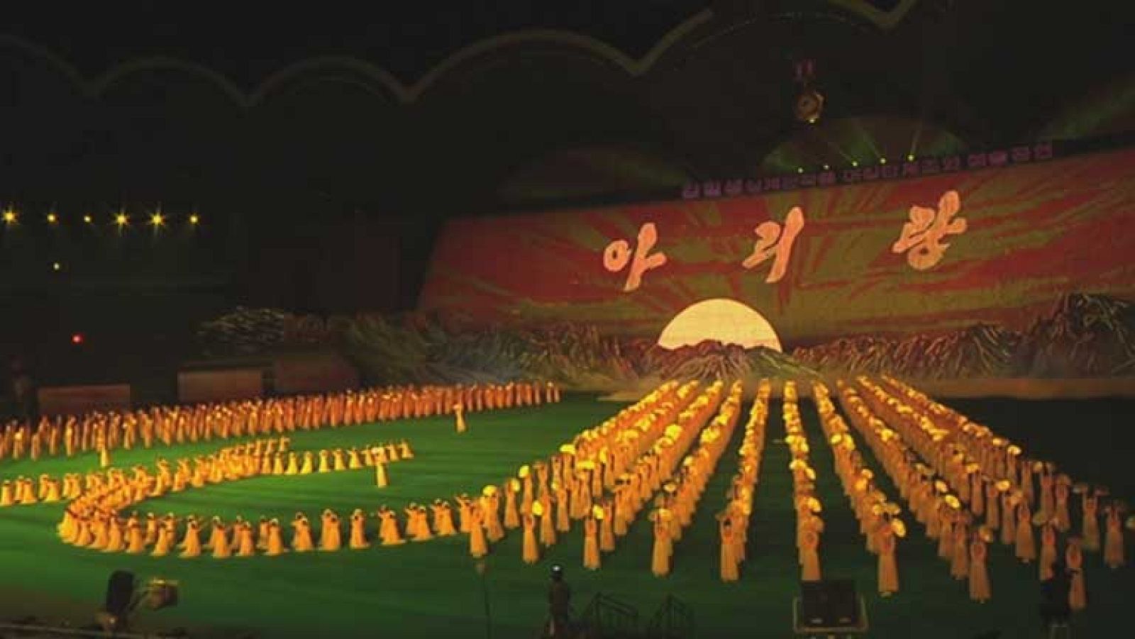 Corea del Norte acoge los mayores juegos de masas del mundo