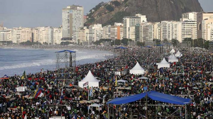 Último día del Papa en Brasil