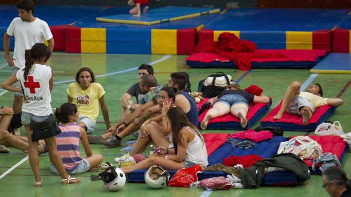 Telediario 1 - Más desalojos en Mallorca