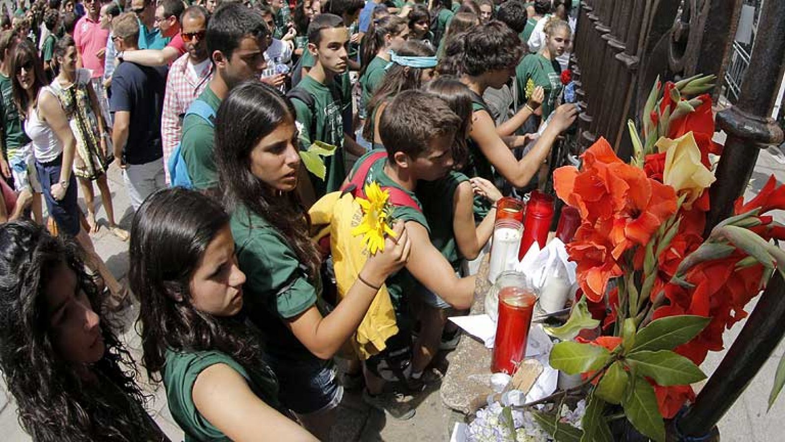 Amargo sentimiento de llegada para los peregrinos en Santiago