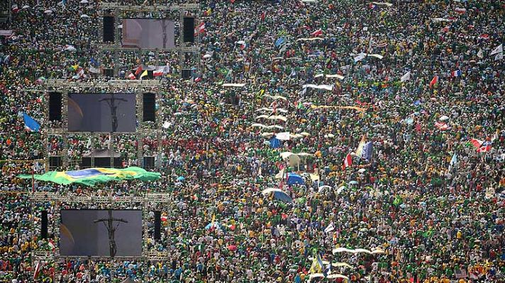 Telediario 1 - Final de la JMJ en Brasil