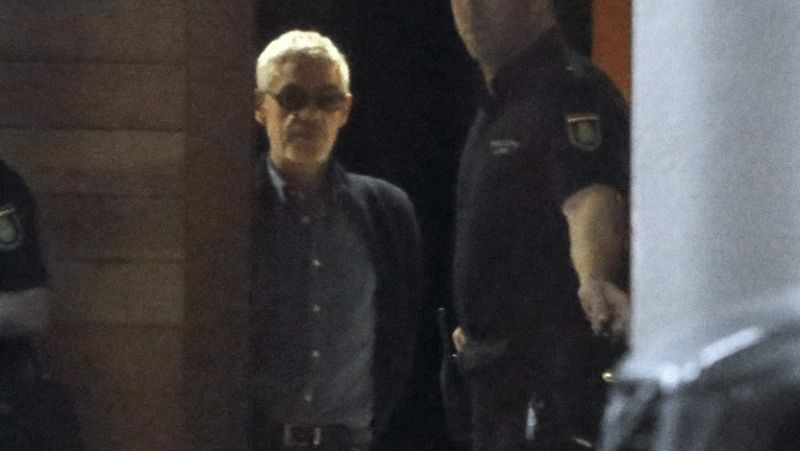 El maquinista sale del juzgado 