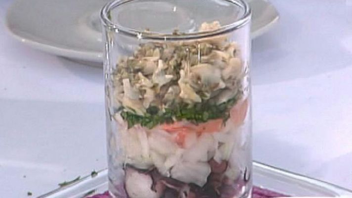 Cóctel de marisco 