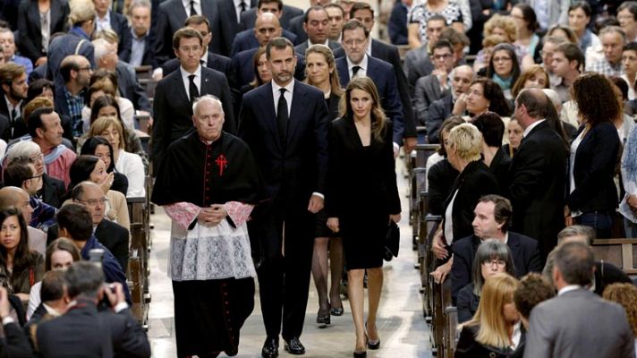 Funeral por víctimas de Santiago