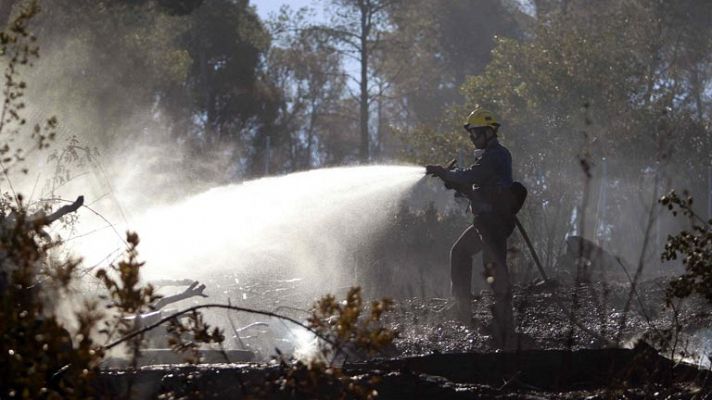 Incendio de Vallirana, Barcelona