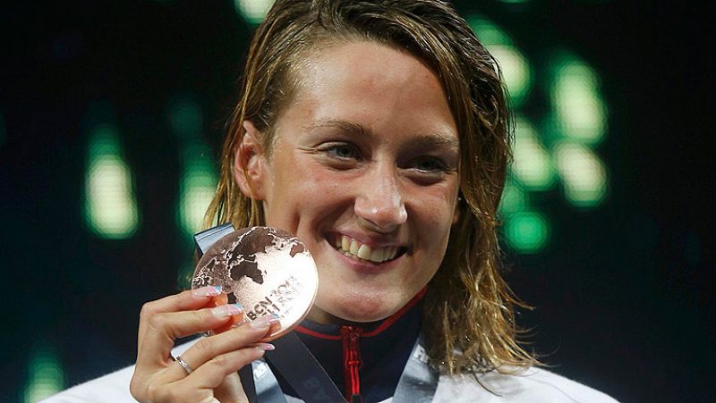 Mireia Belmonte ha conseguido una medalla de bronce en los 200 metros estilos de los Mundiales de Barcelona 2013, el primer metal que consigue en un campeonato mundial.