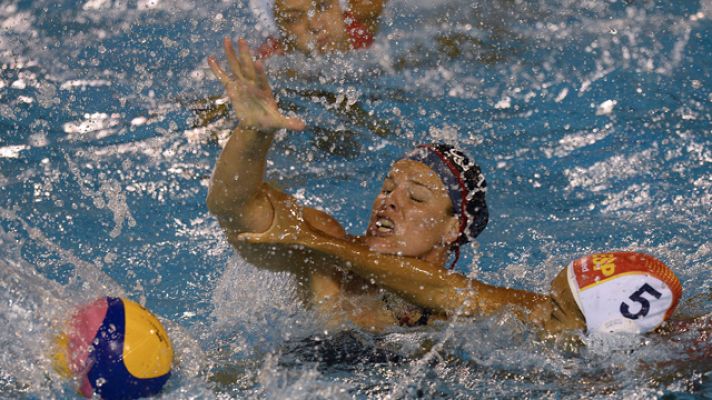 Waterpolo (F) 1/4. España - USA