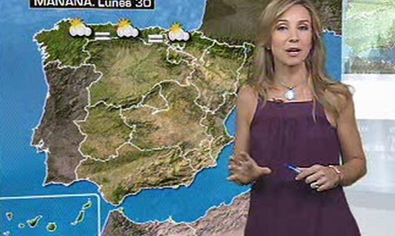 La previsión para esta tarde habla de buen tiempo en todo el país con posibilidad de tormentas en el interior y zonas montañosas.