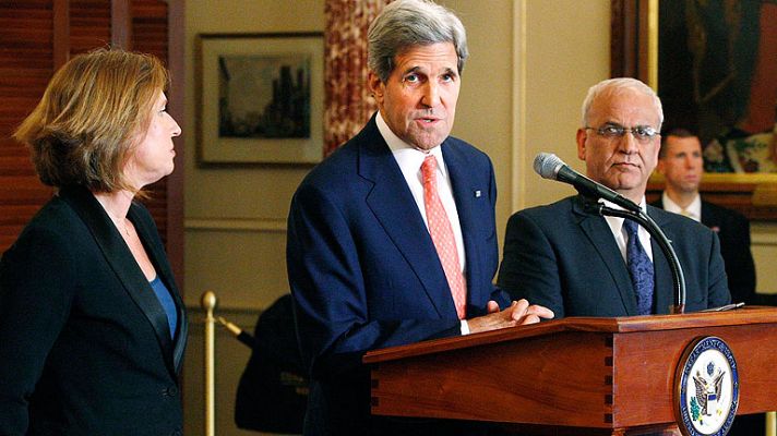 Informativo 24h - Israelíes y palestinos no quieren dejar escapar el tren de la paz