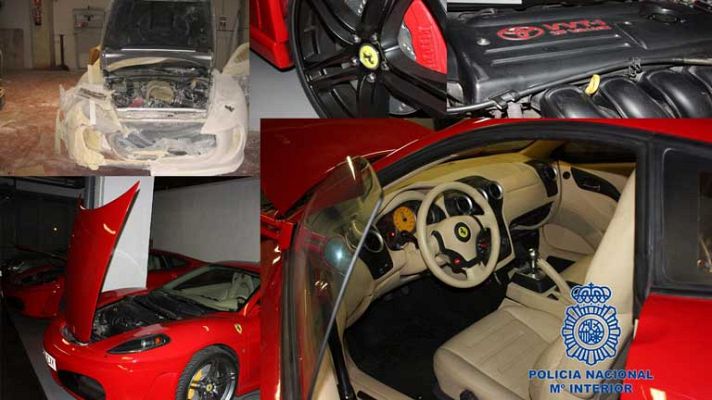 Telediario 1 - Estafa de coches de lujo