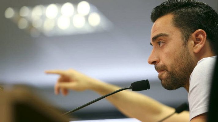 Telediario 1 - Xavi: "El Barça quiere seguir haciendo historia"