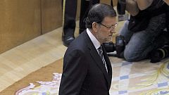 Rajoy: "Se han pagado sueldos, complementos y anticipos, pero en blanco"