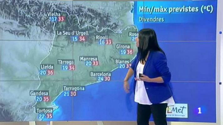 L'Informatiu - El temps - 01/08/13