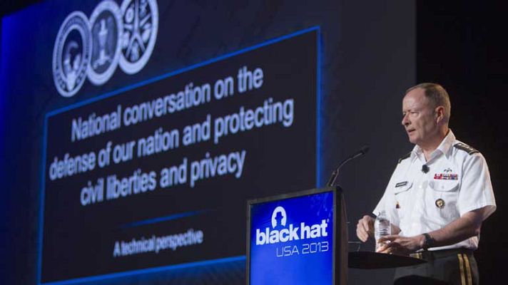 Telediario 1 - EEUU desclasifica tres documentos de programa de vigilancia telefónica