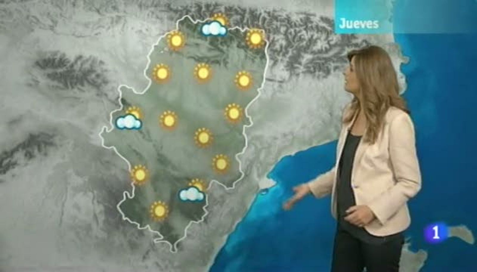 El tiempo en Aragón - 01/08/13 | Ver