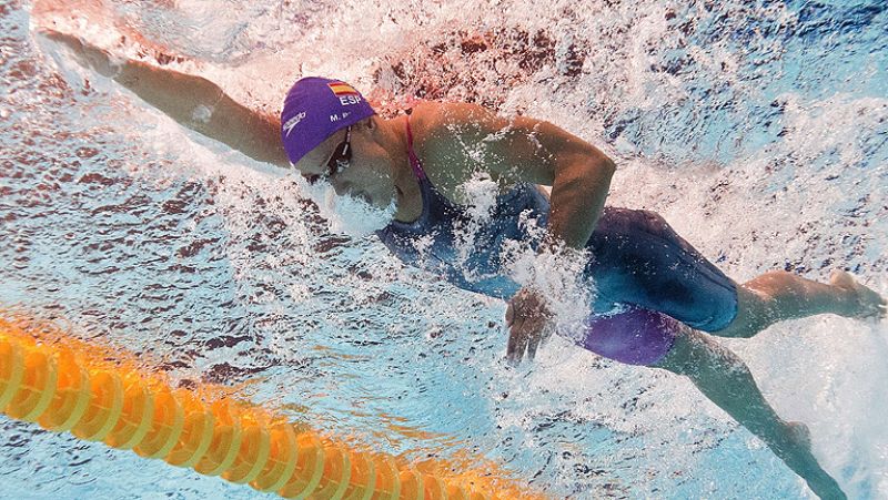 Nueva final para Mireia Belmonte. La nadadora española se metido en la final de los 800 metros libres al conseguir el cuarto mejor tiempo de la prueba, el segundo en su serie.