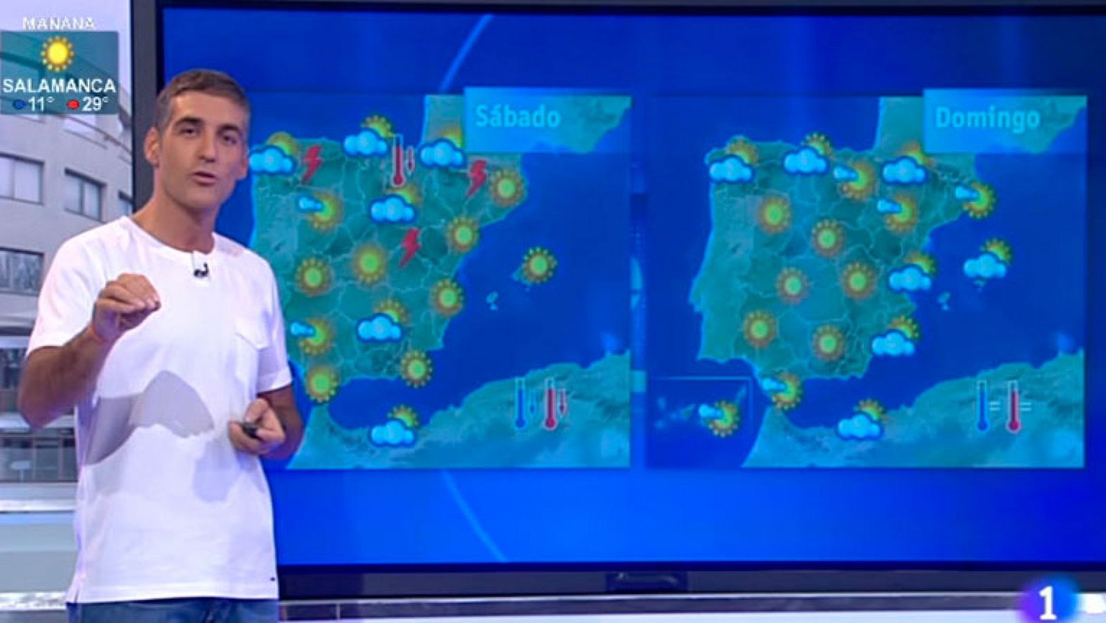 España Directo: España Directo- Bajan las temperaturas pero continúa el buen tiempo | RTVE Play