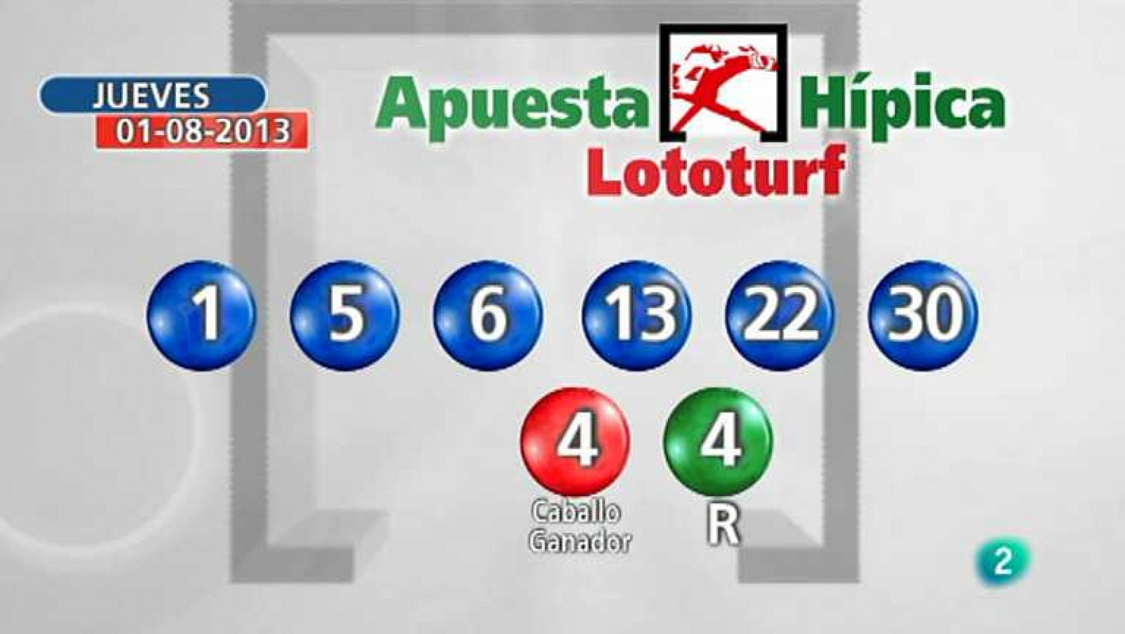Loterías: La suerte en tus manos - 02/08/13 | RTVE Play