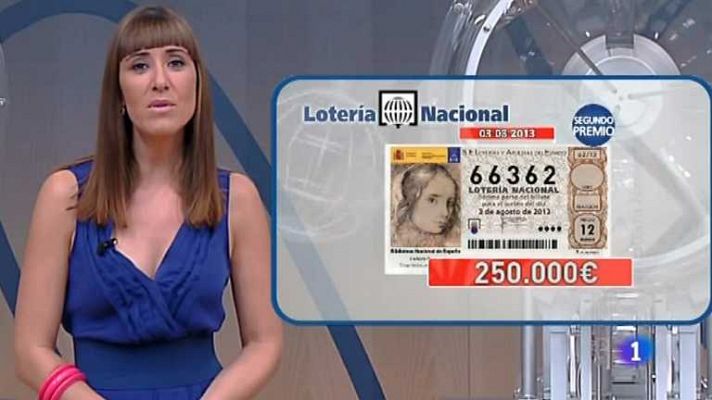 Lotería Nacional - 03/08/13