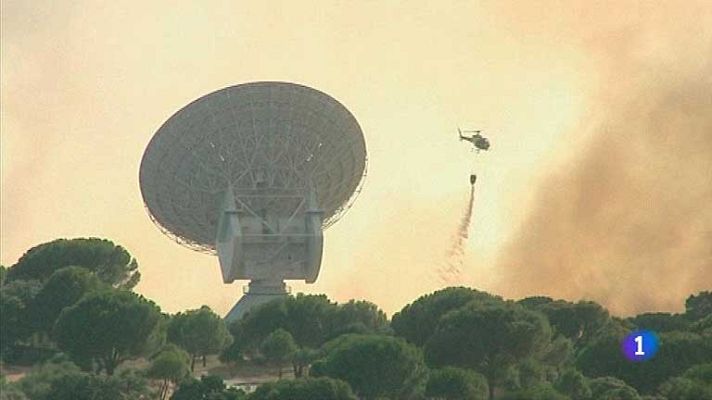 Telediario 1 - Grave incendio en Cebreros, Ávila
