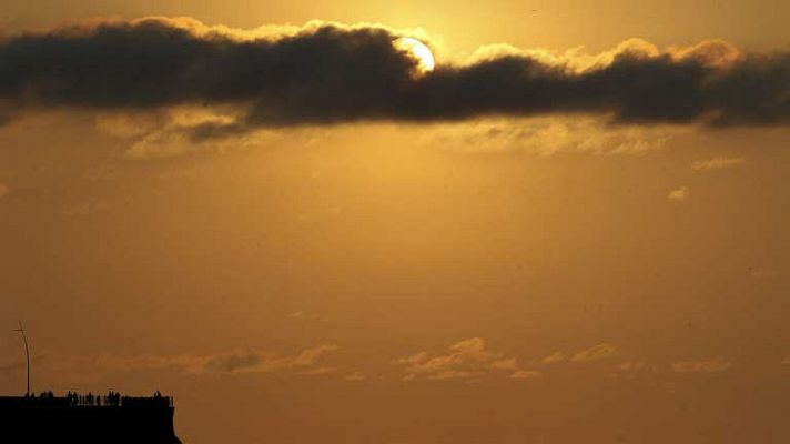 Lluvias débiles en el Cantábrico