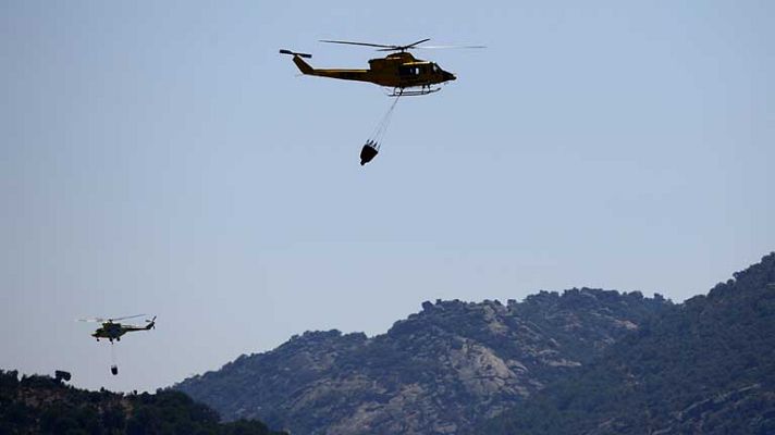 Telediario 1 - Estabilizado el incendio en Ávila
