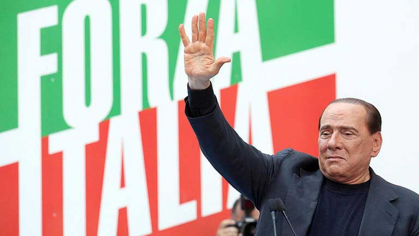 Telediario 1: Acto de apoyo a Berlusconi | RTVE Play