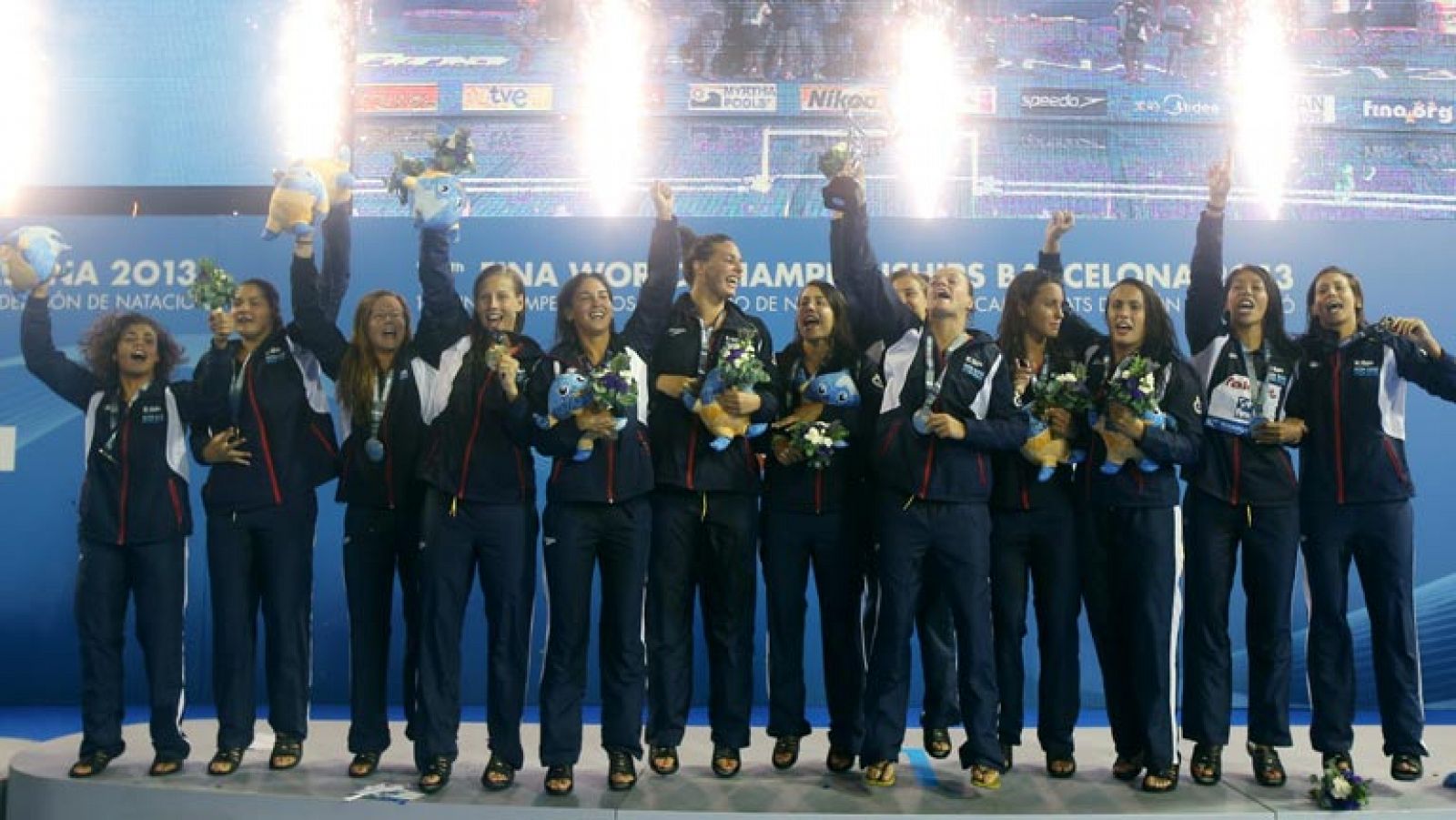 La natación española, en femenino