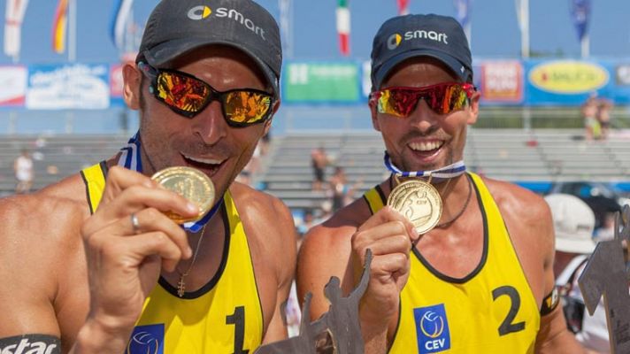 Herrera y Gavira, campeones de Europa de voley playa