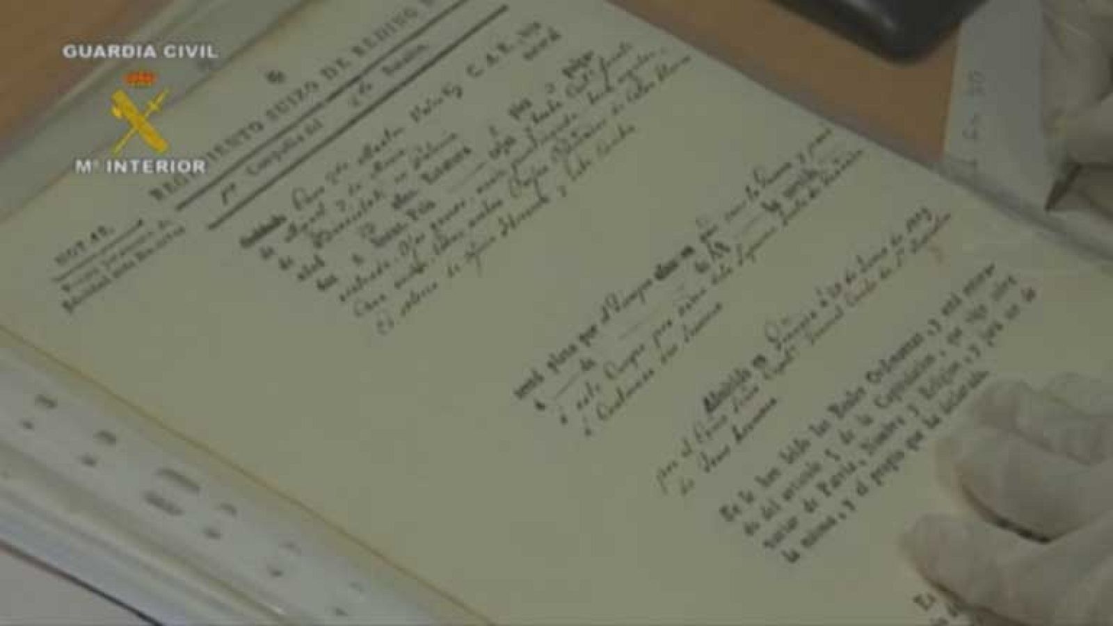 La Guardia Civil detecta en Cádiz el robo y venta de documentos históricos