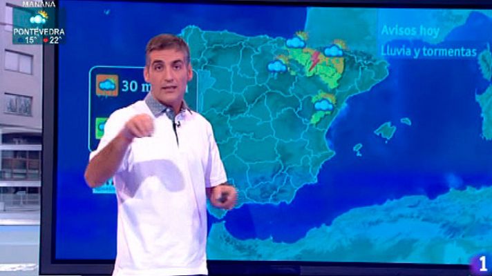 Bajan las temperaturas en España
