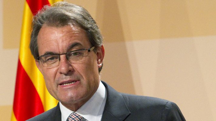 Artur Mas anuncia que la Generalitat prorroga los presupuestos del año pasado en 2013