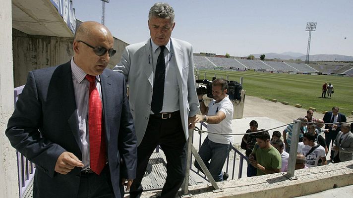 Telediario 1 - Villar defiende la "honestidad" del fútbol español