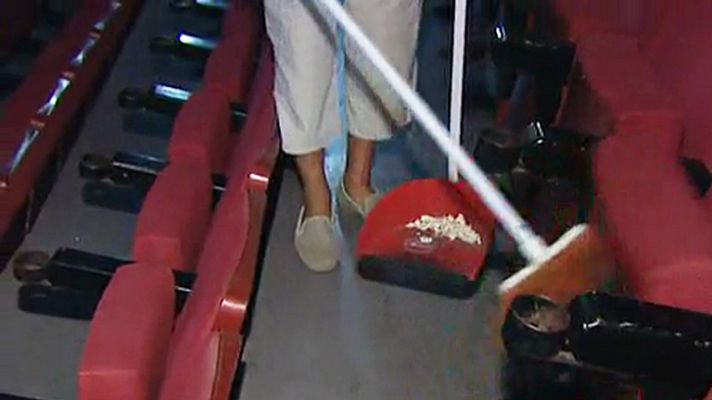 Telediario 1 - La autogestión llega a las salas de