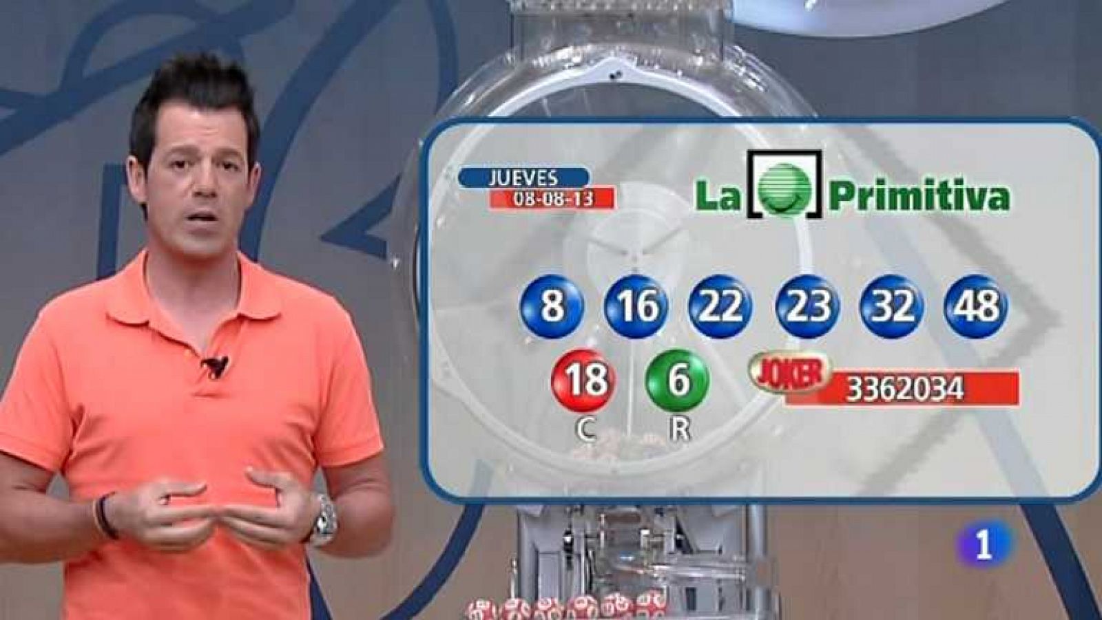 Loterías: Lototurf + Lotería Nacional + Primitiva - 08/08/13 | RTVE Play