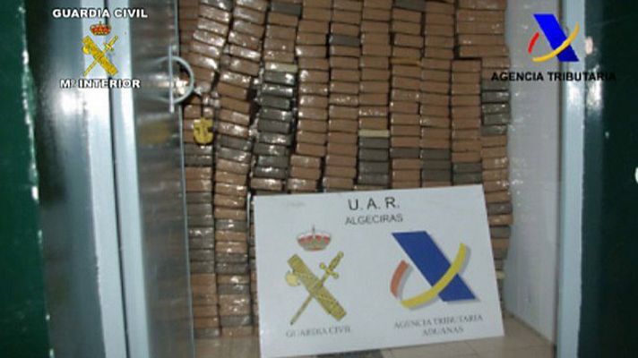 700 kilos de cocaína en Algeciras