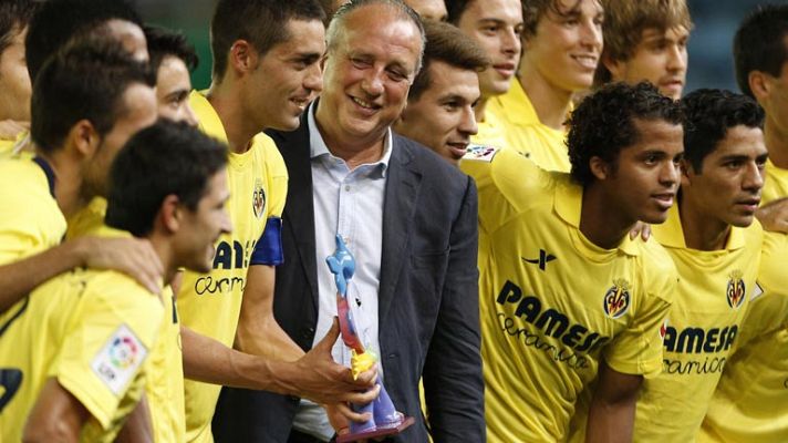 Telediario 1 - El Villarreal gana el Trofeo de la Cerámica