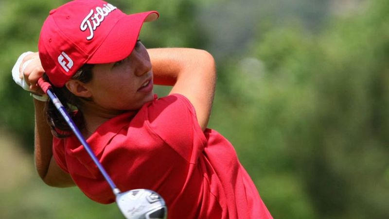 Carlota Ciganda afronta la Solheim Cup en una nube